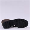Paul Green Block Heel Ankle Boot - Brown Suede